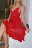 This super sexy and super comfortable dress is perfect for the warm weather! Definitely a great look. - Annabel G.