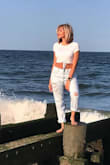 I've worn this top way to many times to count. Very casual and sexy! I love it and definitely need more in different colors. - Annabel G.