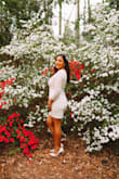 If you are looking for a comfortable but most importantly elegant white wedding dress, look no further this is the one. Perfect for an intimate "I do" ceremony. Fits like a glove and the perfect shade of white for your pictures. - Stephanie S.