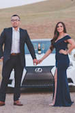 I purchased this dress for my engagement pictures, and it was so stunning! I'm fairly short; however, it was not too long that I couldn't walk in it. I have wider hips and thicker legs, this dress hugged me in all the right places. - Jessica B.