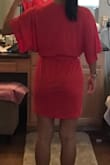 Material was thin and felt cheap-ish. Felt like a bathrobe. Wasn't too excited about it. Returned. - Lisa D.