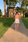 Ordered this dress 5 days before graduation, arrived in 3 days! Absolutely loved this dress. I wore it for college graduation and got so many complements! The material was really nice, too! - Savanah S.