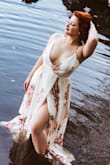 I loved how flattering and sexy this is! It accentuated my curves and made me feel flawless.
My bust is a little large so that was hard to make fit, we had to pin and I still spilled out a little. - Bri B.