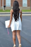 This dress is everything I want in something cute, simple and fun. It gives a slight amount of cleavage, but nothing scandalous. It just fits perfect and is so flowy! - Ashley T.