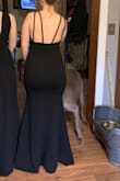 I bought this for a wedding that I am in in February and it's perfect! The material is heavier and thick so it's appropriate for cold weather. It is also a little stretchy so it'll be comfortable to wear all day and dance in all night - Danielle J.