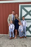 I LOVED the open back of this dress. I got a ton of compliments. It's tight enough that I didn't need to fuss with a stick on bra. - Kristy R.