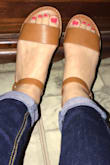 Love them! Ordered in size 6 and they fit perfectly!! I loooveeee them! Plus they are so cuteee! AND affordable! - Verenice C.