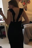 I just LOVE this dress!! It makes me feel classy and beautiful. I feel like I could wear this to an ingogoration or ball. (While feeling very powerful). Wear this dress if you want to impress literally everyone. - Reg D.