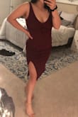 I'm short, so this dress was just loo long. The top part was even too big and came down too far, revealing too much. Still a pretty dress and very flattering. Wish Lulus made petite sizes!! - Gabriela S.