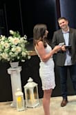 This dress fits so well. Had a small bump in the back when wearing it but I don't believe that was caused by manufacturing. It was the way it fit me. True to size, comfortable too! - Kimberly