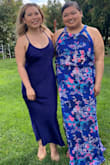 Super comfy and fit just right. Ordered both medium and small. Usually fit a med, but the small fit better. The midi dresses at lulus fit me perfectly as a maxi so I don't have to hem the dresses anymore. Wore it to my friends wedding this past weekend and it was perfect and flattering. Ordered the rest of the colors because I'm obsessed! - Danielle E.