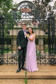 The dress was beautiful and true to color! But, if you have small boobs, the top is very loose and will require lots of tape. The dress is also quite heavy because of all the layers. Other than that, I felt beautiful at my senior prom! - Catherine D.