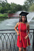I hardly write reviews, but this dress is just beautiful. I got a small size. I got so many positive comments and would love to buy more dresses. This dress made my graduation day and photos are so lovely too! - Prava M.