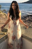 Beautiful dress, got so many compliments and very good quality. Originally bought a size M, had to get a size larger even if I'm regularly a size M, due to my bust. - Marcela D.