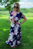 I loved this dress the second I put it on! I'm 5'9 & it was pretty long on me but overall it was gorgeous & I got tons of compliments! - Ciara W.