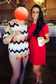 I LOVE this dress. It fit perfectly and I felt amazing in it. I have been wearing clothing between sizes 12 & 14 and the XL fit very well. I had enough room to move around, but it was also still flattering. - Erika Y.