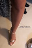 I am so happy I purchased these beautiful heels, they match w everything! The heel is not too high where you feel like your feet are cracking every step but not too low where you feel like you're old or a little girl learning to wear heels. The color is absolutely beautiful, it does not look cheap which I think is the best! Definitely a heel that every woman needs in her closet! Oh & its vegan! How beautiful is that?! - Gloria L.