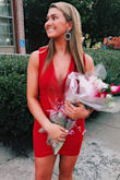 Exactly what i was looking for for an event. Nice material and fit perfect. Very true to size! - Casey A.