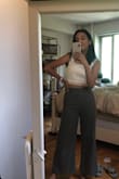 These bottoms are SO perfect - they were my first pair of wide leg crops and now I want them in every color. Wish they came in more colors! Best part is they're super comfortable and the fabric is sturdy enough without it being too thick to wear in the summer. - Monica S.
