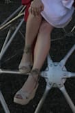 I'm a solid 8.5 in shoes and based on other reviews, I chose to order a 7.5 which fit perfectly. I wore them to my graduation and they held up in the heat and through walking a few miles. They have started to fall apart a bit near the toes, but for the price, they were ideal. - Jess P.