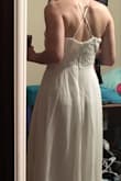 I didn't feel like a bride. I think it's a pretty dress, but I wasn't a fan of it on me. I think it looked great on the models and reviewers. I returned though. - Rachael V.