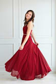 I wore this dress to my prom and it was perfect. I got compliments throughout the night and never wanted to take it off! The only thing I would be wary about is that length of the dress is meant to be worn with heels and the back of the dress does dip down if the size is too small. Despite those two things the dress still worked perfectly! - Eliska M.