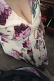 Now I am extremely busty but absolutely love this dress. This dress would reveal way too much had I not worn an undershirt. It flows beautifully however and the dress brushes the ground perfect with some three inch heels! Love! - Jazmin Z.