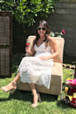 This dress is absolutely stunning! Wore it for my bridal shower and got so many compliments! A must have! - Lisette S.