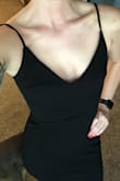 Ordered this in a Small and it was very loose in my torso and booty so I got an XS. Great quality. I received so many compliments. The zipper closure gapped a little bit but otherwise fine. - Megan D.