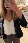 I love this feminine basic. I would like it in other colors. Great layering piece. - Kelly F.
