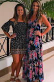 I wore this dress in Cancun and it was perfect! The material was really light weight so it was perfect in the humidity. The colors were so bright and fun! And the slit on the side adds some sass. I received a lot of compliments on it and would definitely recommend it! - Jenna S.