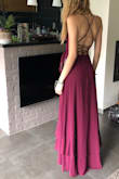 This dress is wonderful! Fit perfectly, great material. I am very happy! - Berengere P.
