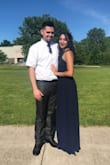 I loved this dress. I was skeptical about purchasing the dress online but it was beautiful. I was still able to wear a strapless bra with it! It was definitely long but with heels, it was not bad at all. I have a very small chest and it still looked so great! - Jasibel C.