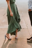 Shoes fit great and I love the color. I wore them for my engagement photos. They are pretty painful but I only wore them once and walked a few miles in them in Savannah. But the pain was worth it because look how cute. - Sarah G.
