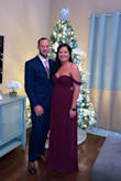 I wore this dress in burgundy size large to my boyfriend's very luxurious Christmas work party & everyone was asking me where my dress was from! I wore a strapless sticky push up bra from Target with it & it made my bust look phenomenal. ;) This is the fourth formal maxi dress that I've purchased for formal occasions. Lulus never ceases to disappoint me! - Marcella S.