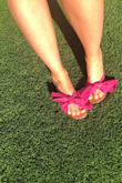Stretchy fabric bow part is so comfy! Got the pink and yellow cause I love them both so much! - Keri H.