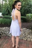 This dress is amazing! So comfortable and cute and the fit is perfect. Highly recommend! - Shea W.