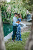I absolutely LOVE this dress! I wore it for engagement photos and also to a wedding in California in June and received so many compliments! My only complaint is that because this is a wrap dress, I had a hard time keeping the top part of it closed, but I think I'll just start putting a small pin in it to avoid any bra slips! - Riley K.