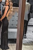I loved this dress! It was too big and too long and so I had to have it taken in. I wore it to a wedding and a different formal event and everyone complimented it! Definitely recommend it. <3 - Amy M.