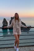 These are now my go-to shorts! I love them and they fit great! (True to size.) They look great with pretty much anything! I love the pink color of the stripes, not too bright yet not too subtle. I would definitely add this to your closet! - Emily R.
