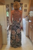 I bought this dress for a summer wedding and absolutely love it! It's just gorgeous. I typically wear a size small in Lulus dresses, but I bought a medium after reading the reviews and I am glad I did. The length was great. I am tall and I could still wear heels. I have a larger chest and a Medium kept the girls in!! I received so many compliments. I can't wait to wear it again! - Page D.