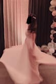 It fit perfectly but runs extremely long, needed to hem the dress quite a bit. The material felt very expensive and looked really good, I got the princess flare I wanted!
Got the dress shipped to Canada and the duty cost way too much, the website gave the impression I wouldn't have to pay for duty. - Dhruvi P.