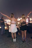 This dress's quality is great! It laid perfectly to show only the hourglass figure and not very much in the stomach! The quality of material is great, it's not see through at all and held up to a night in Vegas! The back design is gorgeous as well! - Kaitie R.