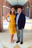 Perfect wedding guest dress! I got so many compliments and felt like princess Belle! The only thing to be aware of is that I don't think it would work for people with very small or large chests. The top fits like a bra and a small was perfect for me at 34C (sometimes B). - Carly A.