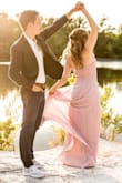This dress is amazing. I bought it for my engagement pictures and it was a dream! It was a little roomy in the chest, but manageable by adjusting the straps! I couldn't be happier. - Sam T.