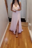 Bought these as my bridesmaids dresses. The flow of the dress is so soft. My teen daughter is super tiny and typically wears 00 or XS. We will have to alter to fit her a bit. I also ordered a size 6 for my older daughter and it fit beautifully. The color is so perfect!! - Renee J.
