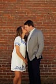 It was such a beautiful dress to wear for my engagement pictures. I also plan to wear it to my bridal tea. - Brittney B.
