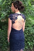 Purchased this for my brother's wedding in NYC. It was perfect for daytime nuptials in the park, followed by a rooftop cocktail celebration. One thing I would like to caution, for me personally, it was a bit odd receiving hugs with my back exposed :) This dress is super comfortable, lace is soft, easy to pack - overall you cant go wrong! - Tarah K.