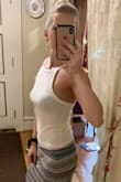 Very comfortable and flattering top! I even bought another one in yellow since I loved this so much. Can either dress up or dress down. A must have staple in your closet. - Alysia L.