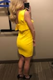 I LOVE IT- it fit perfect. It was somewhat stretchy. I got a small, and that is what I usually order and it worked for me. - Leslie S.